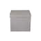 Household Essentials Canvas Storage Boxes with Lids, 2ct.